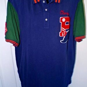 NWT Ralph Lauren Bulldog Football polo NYC RL Athletic Team 1959 Champs Wing P67
